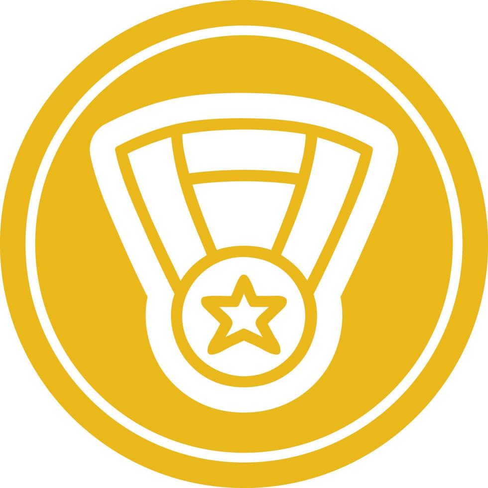 medal award icon vector