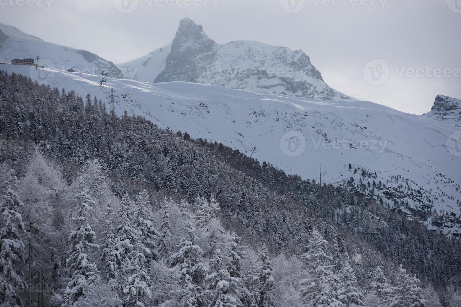 montaña matterhorn zermatt suiza foto