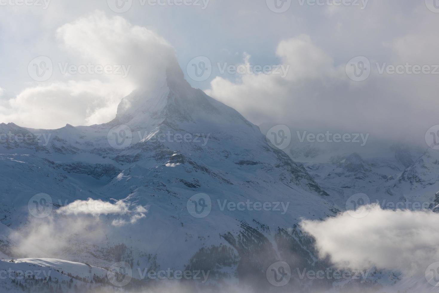 mountain matterhorn zermatt switzerland photo