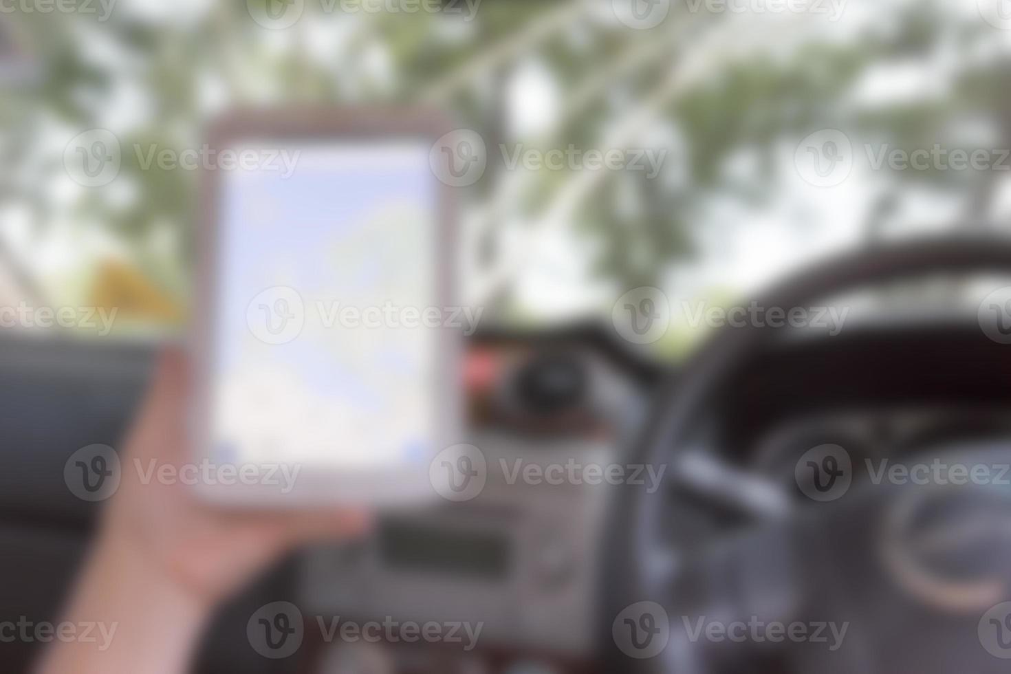using tablet computer blur background of Illustration,Abstract Blurred photo
