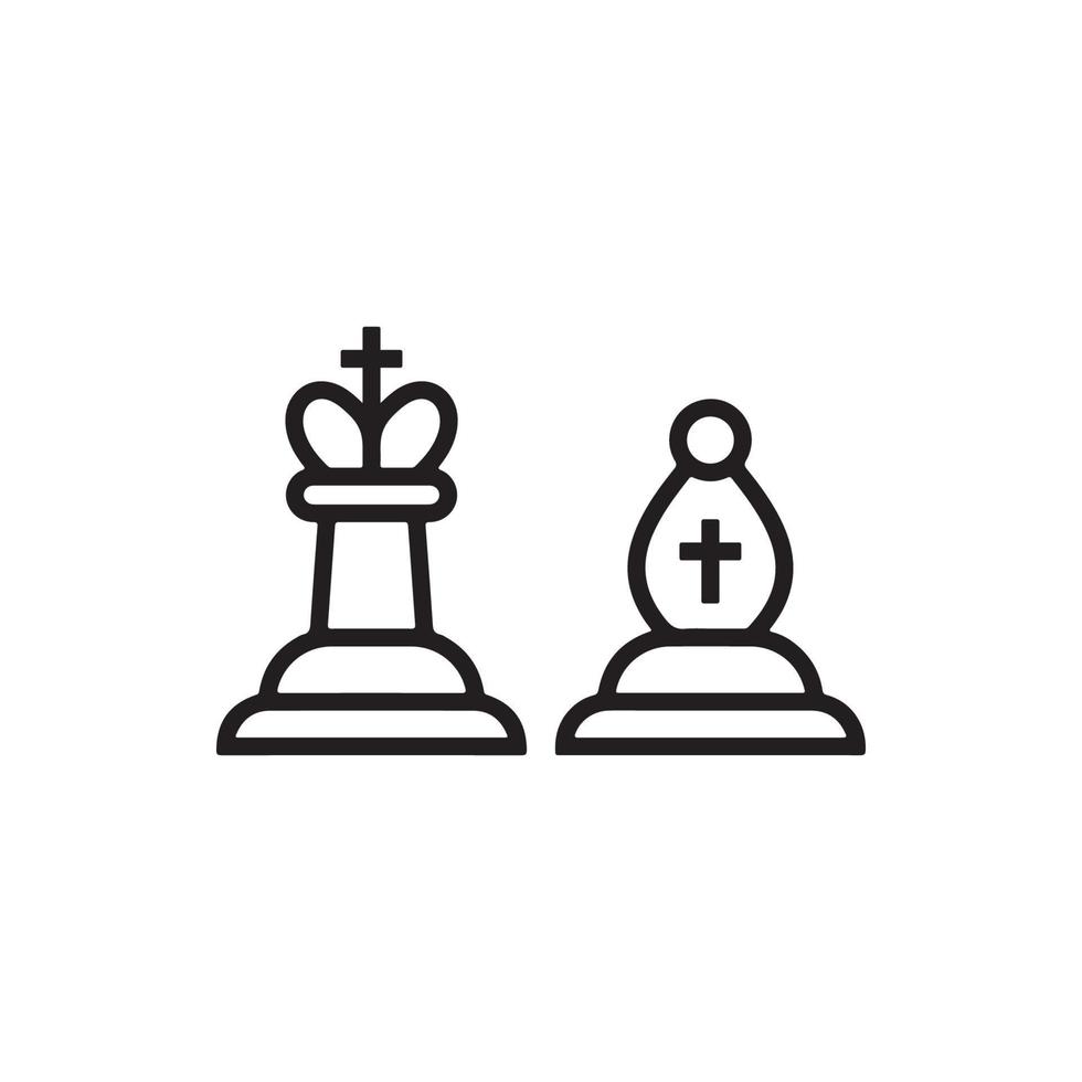 Chess Icon EPS 10 vector
