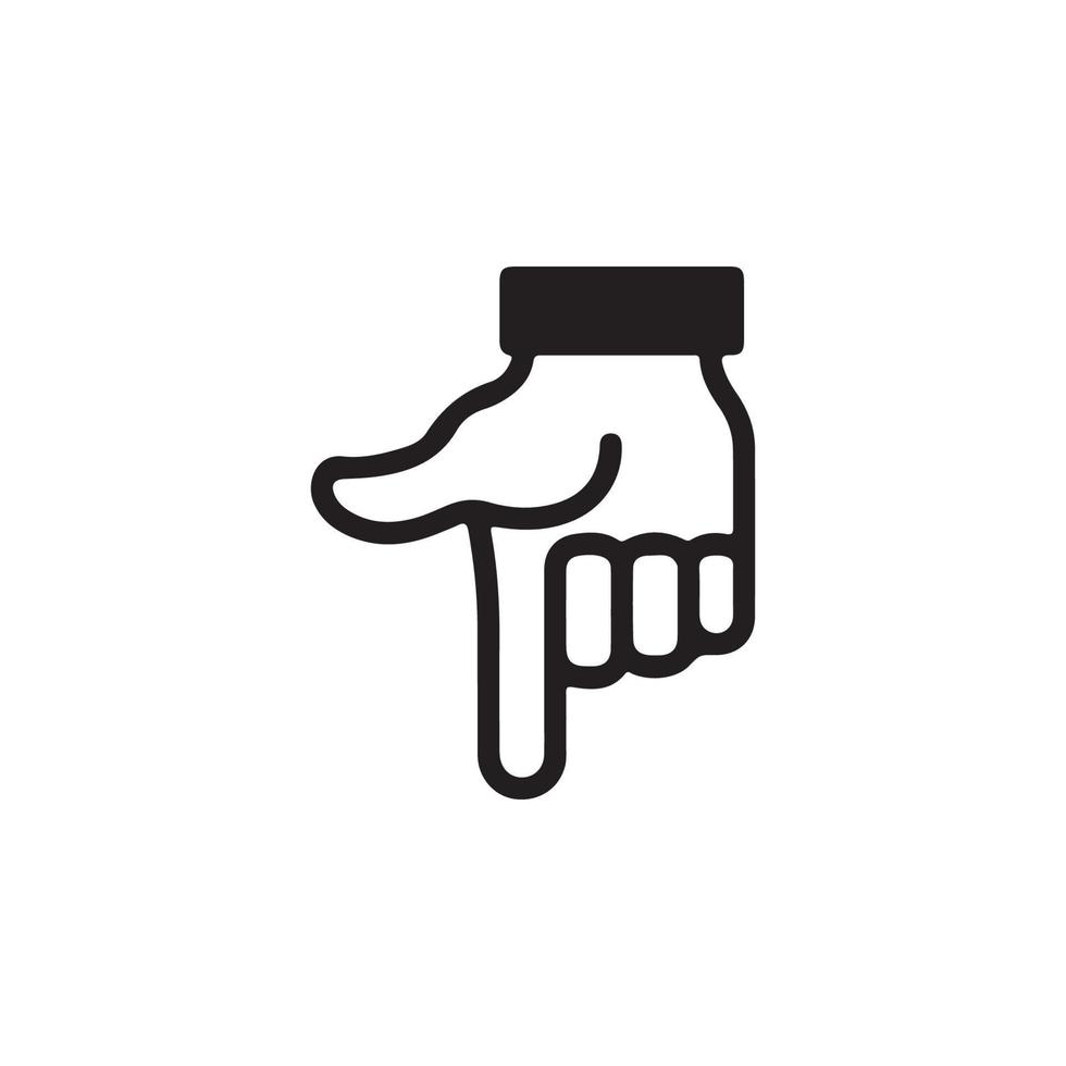 Gestures of Human Hands Icon EPS 10 vector