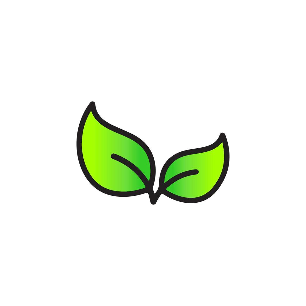 Leaf Icon EPS 10 vector