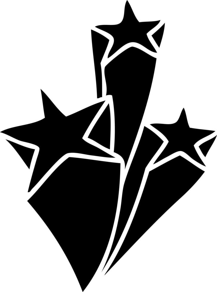 quirky flat symbol stars vector