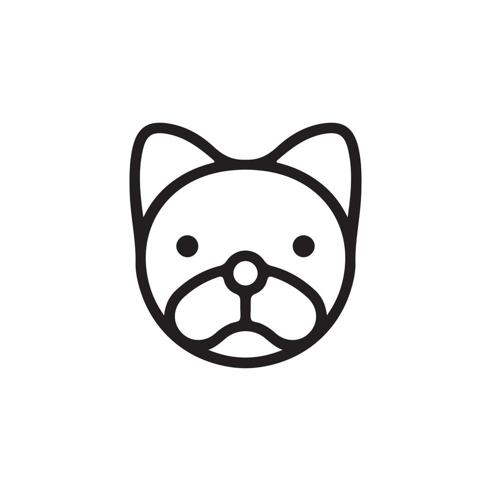 Dog Icon EPS 10 vector