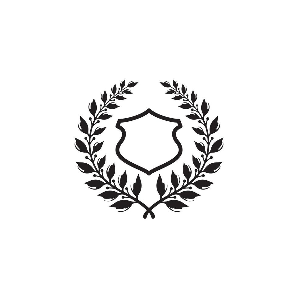 Laurel Wreath Icon EPS 10 vector