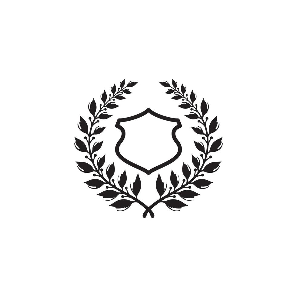 Laurel Wreath Icon EPS 10 vector