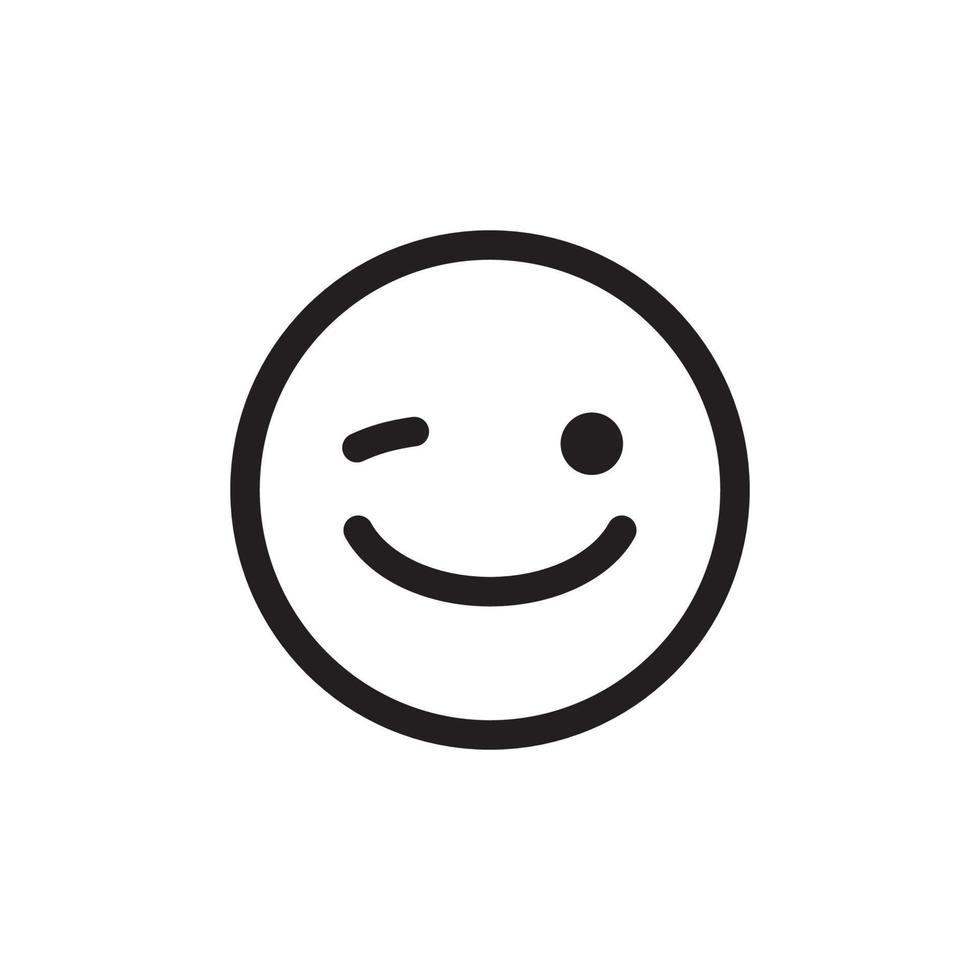 Emoticon Icon EPS 10 vector