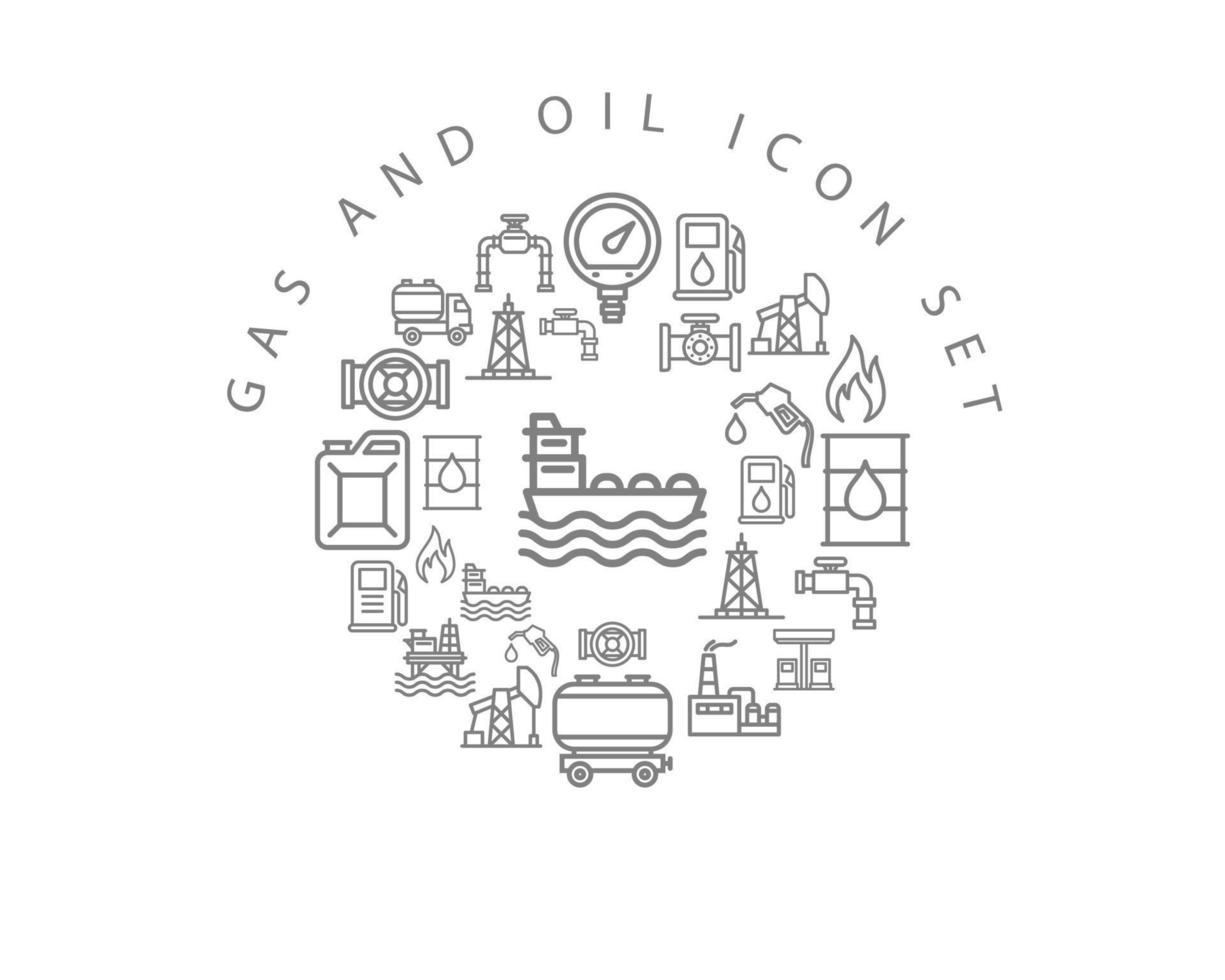 Computer parts icon set design on white background. vector