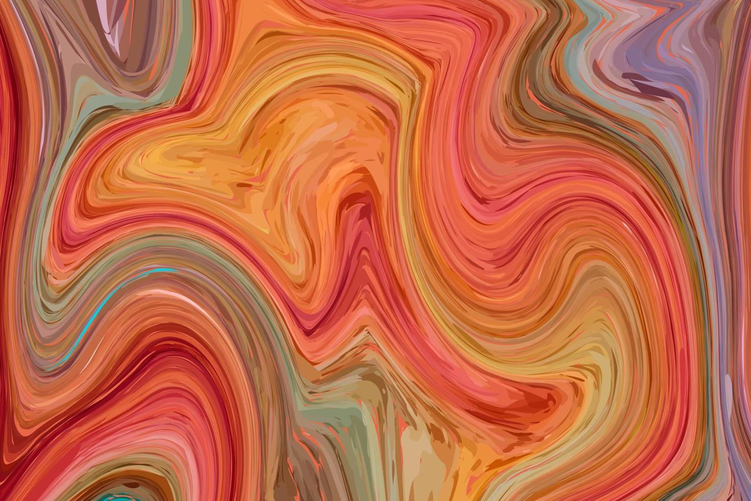 Abstract colorful marble fluid metalic liquid background design. vector