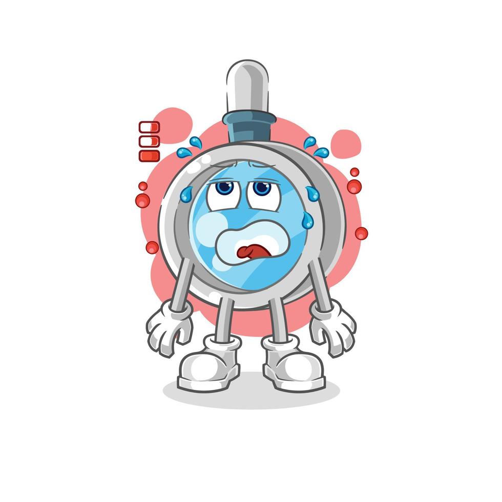 magnifying glass cartoon vector