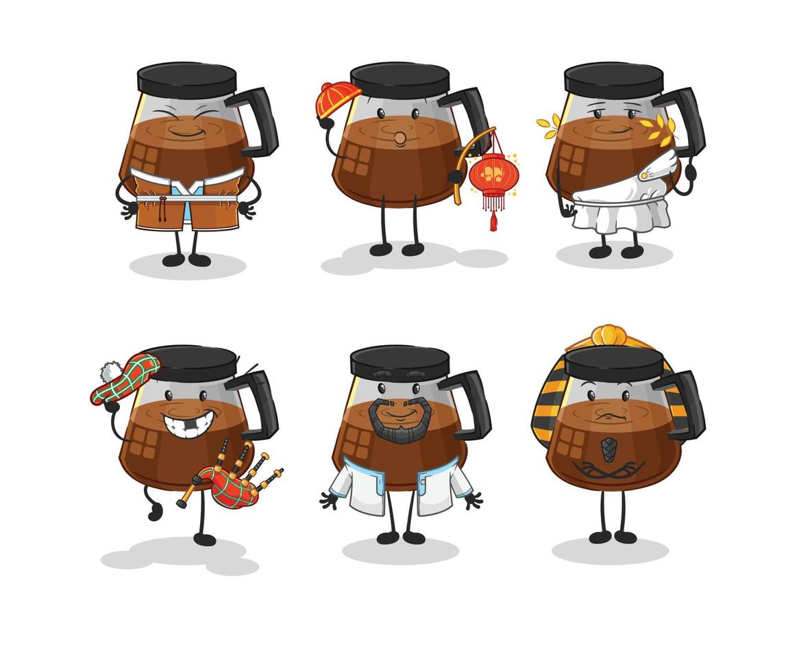 coffee machine vector