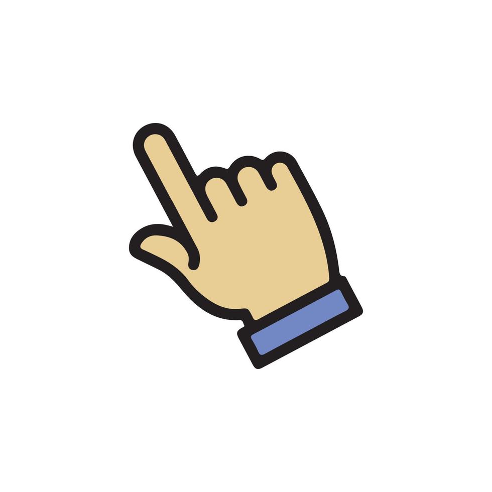 Gestures of Human Hands Icon EPS 10 vector