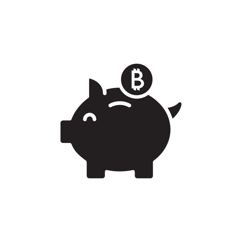 Piggy Bank Icon EPS 10 vector