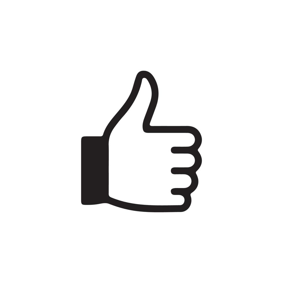 Thumbs Up and Down Icon EPS 10 vector