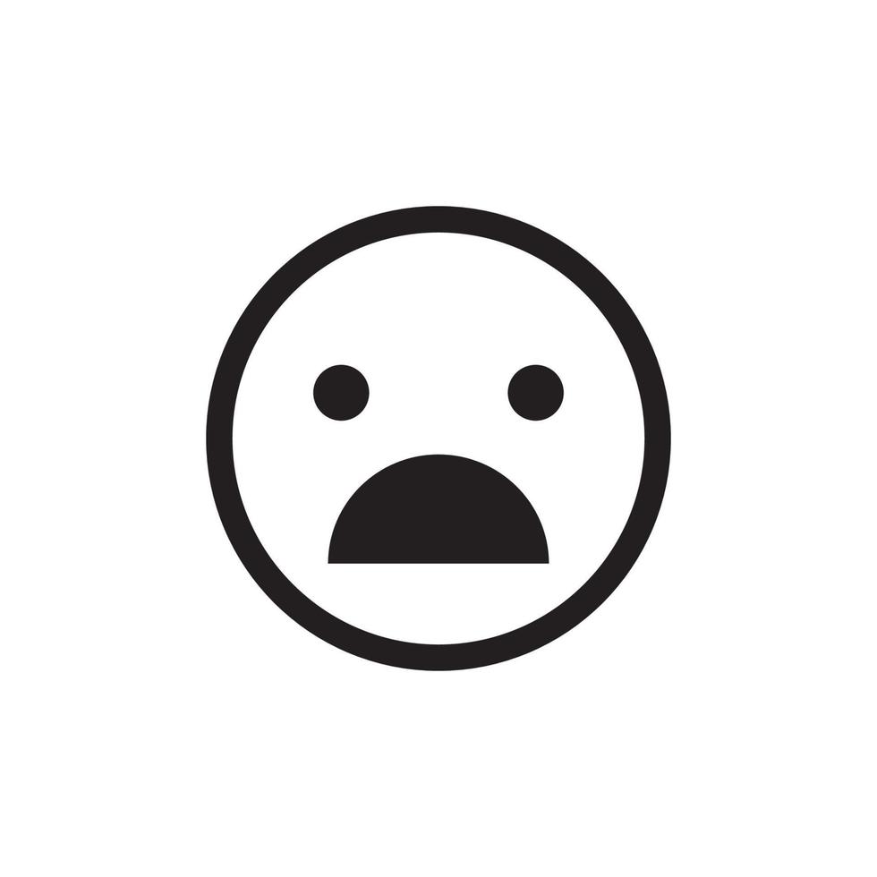 icono de emoticono eps 10 vector