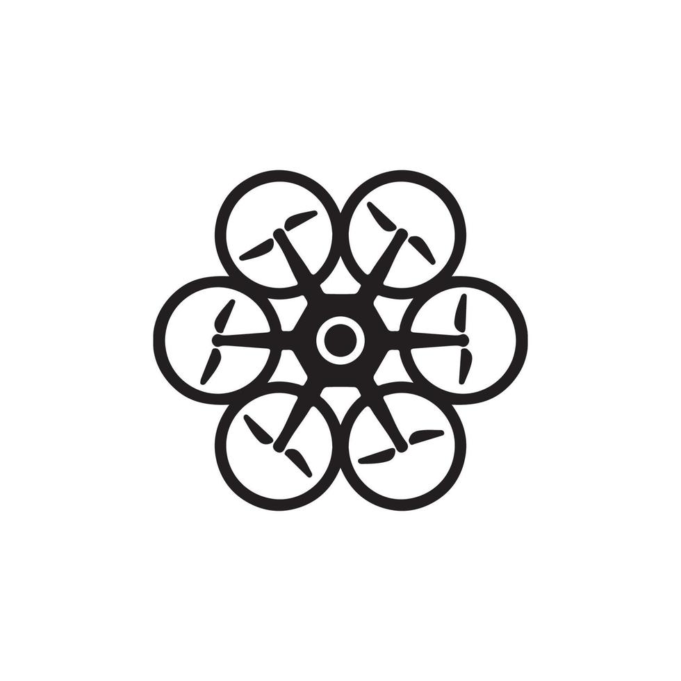 Drone Icon EPS 10 vector