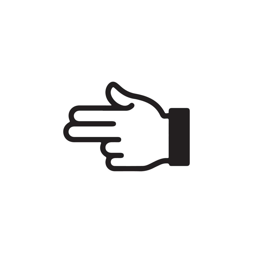 Gestures of Human Hands Icon EPS 10 vector