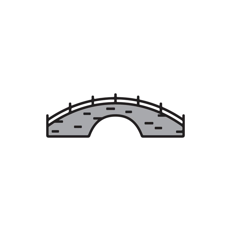 Bridge Icon EPS 10 vector