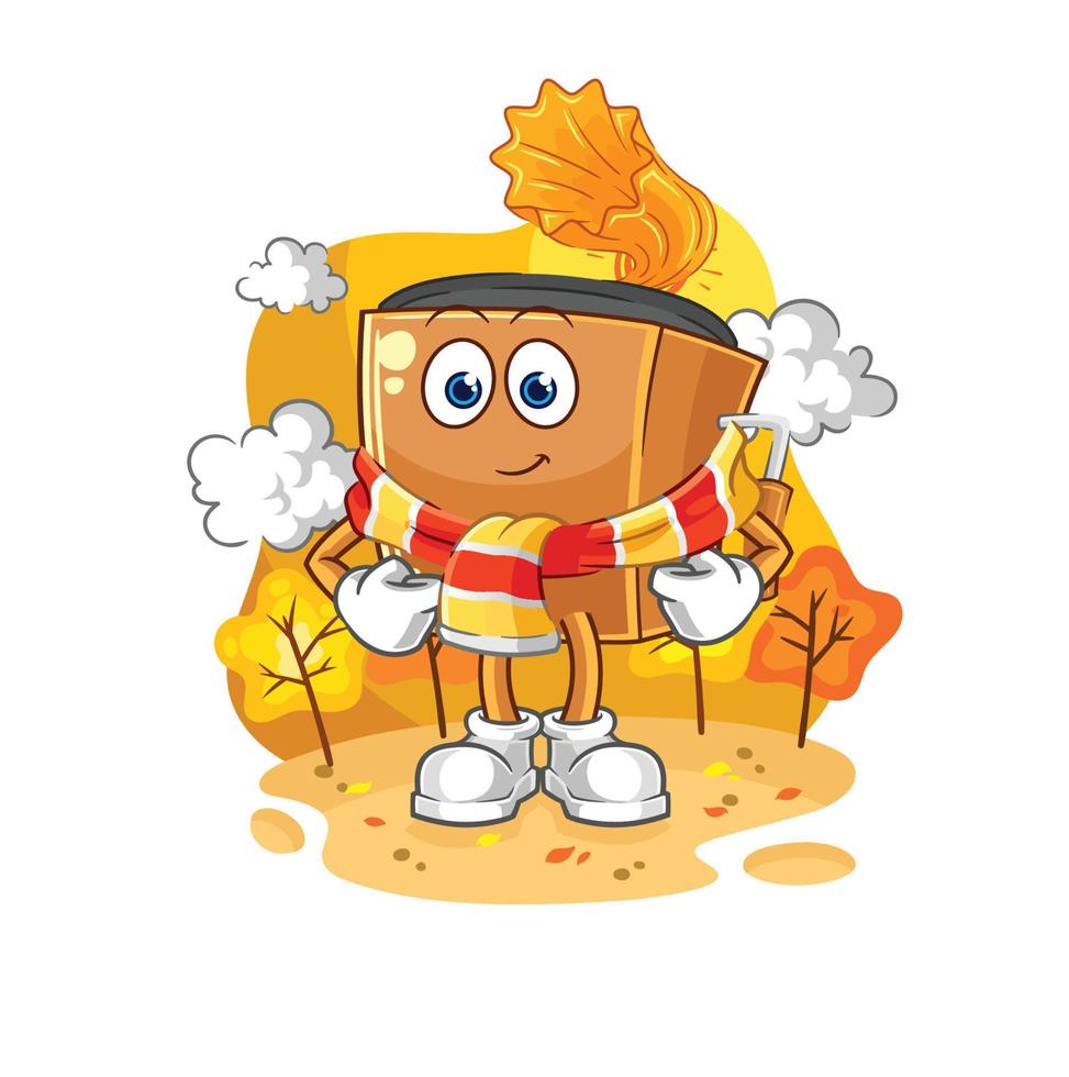 record player illustration character vector