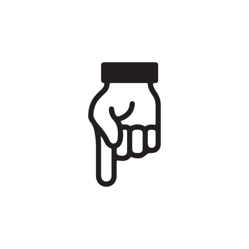 Gestures of Human Hands Icon EPS 10 vector