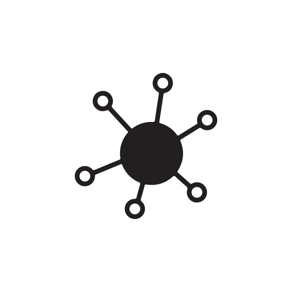 Microbe Icon EPS 10 vector