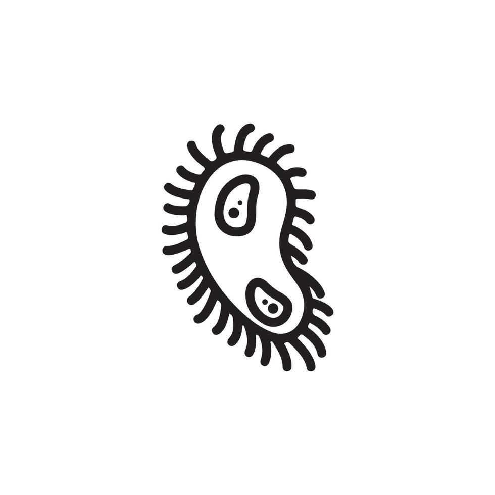 Microbe Icon EPS 10 vector