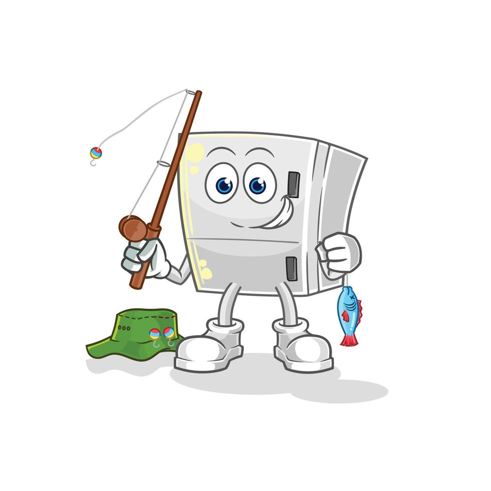 fridge cute vector