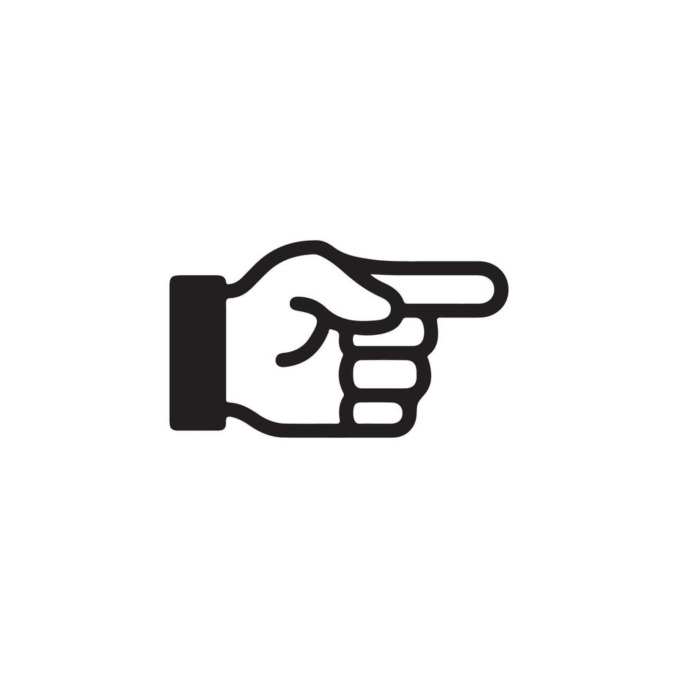 Gestures of Human Hands Icon EPS 10 vector