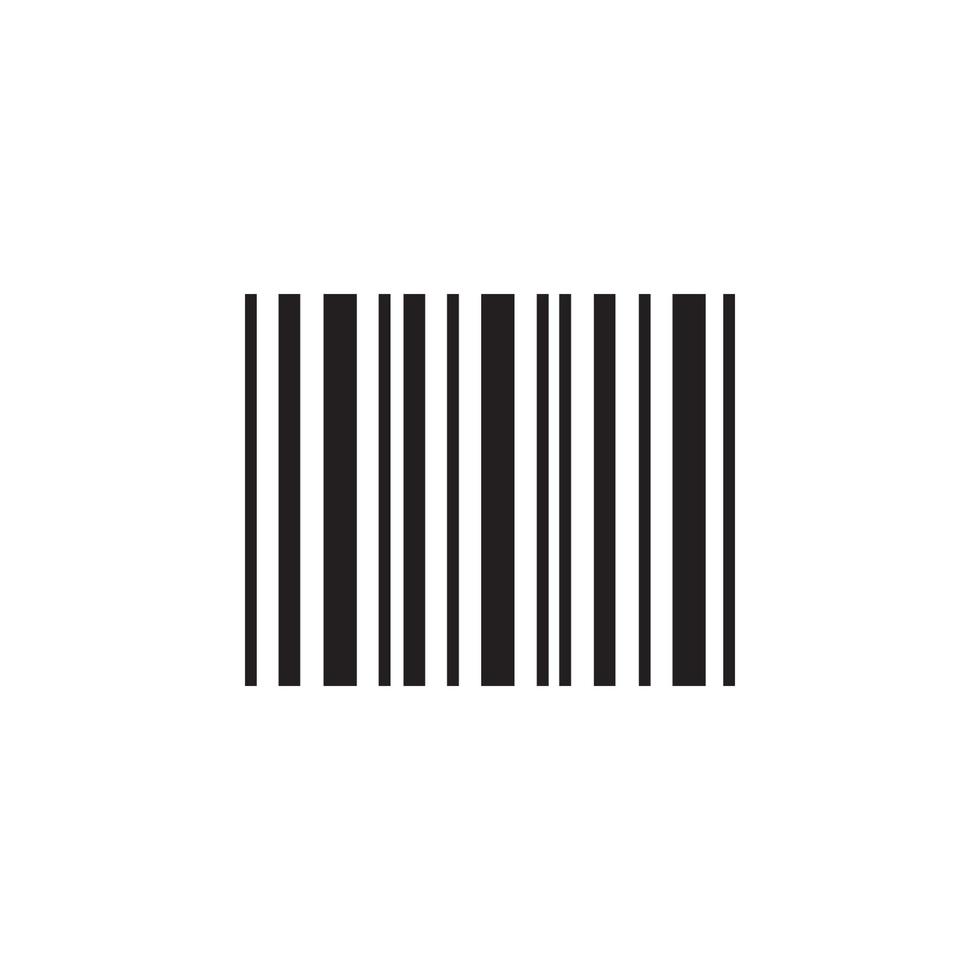 Barcode Icon EPS 10 vector