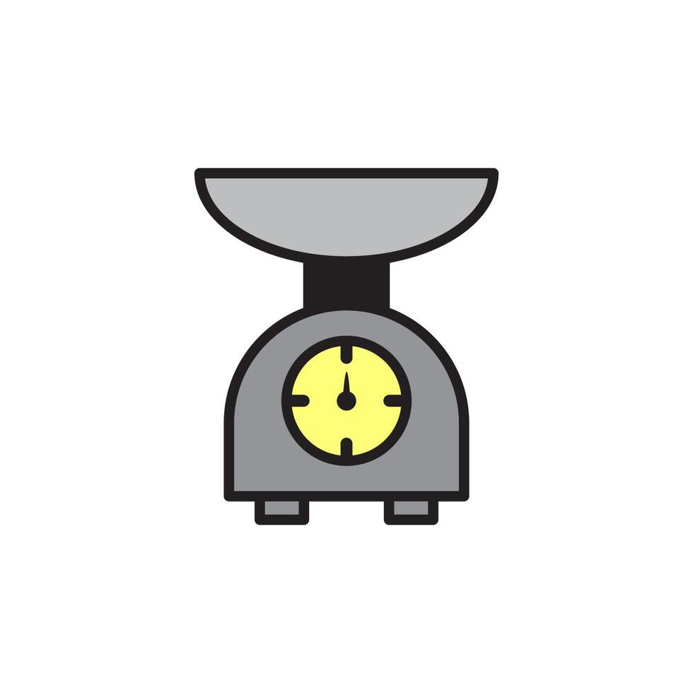 Kitchen Scales Icon EPS 10 10737022 Vector Art at Vecteezy