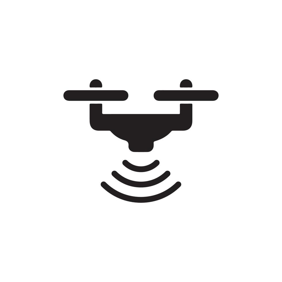 Drone Icon EPS 10 vector