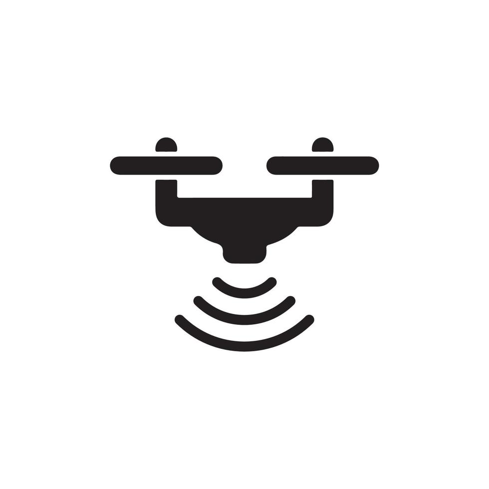 Drone Icon EPS 10 vector