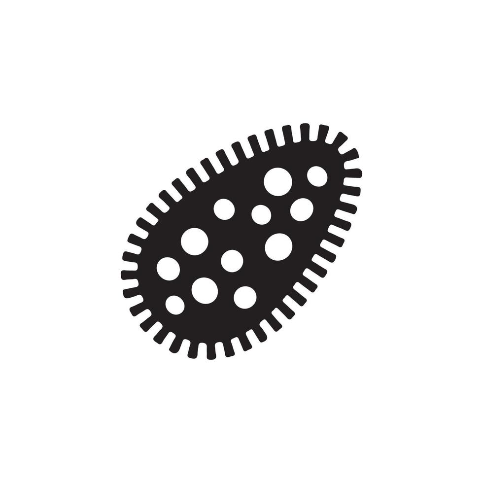 Microbe Icon EPS 10 vector