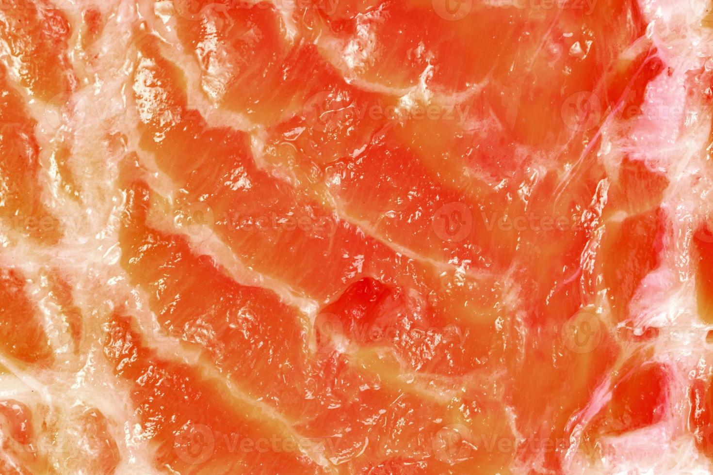 closeup texture of fresh salmon fillet sliced photo