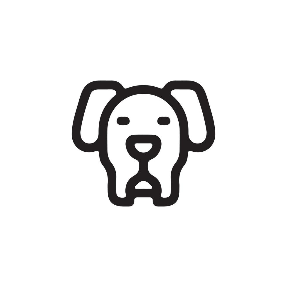 Dog Icon EPS 10 vector