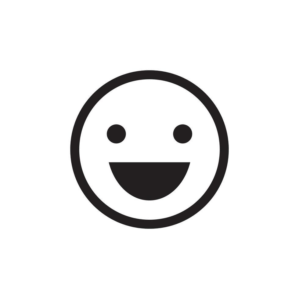 Emoticon Icon EPS 10 vector