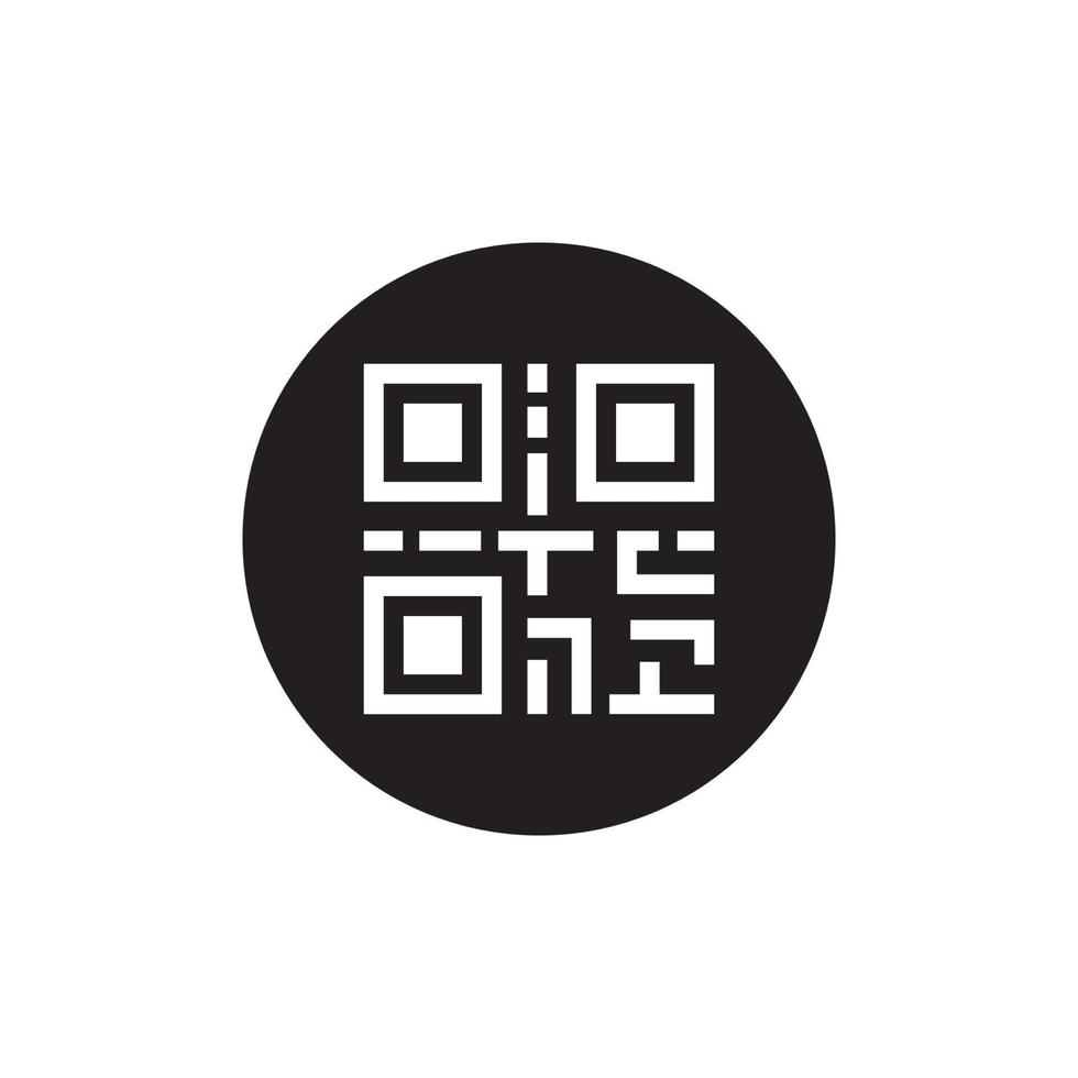 QR Icon EPS 10 vector