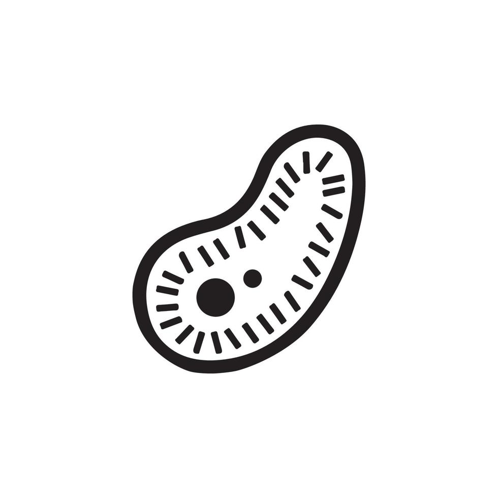 Microbe Icon EPS 10 vector