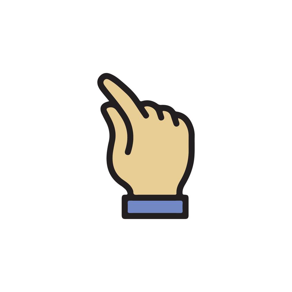 Gestures of Human Hands Icon EPS 10 vector