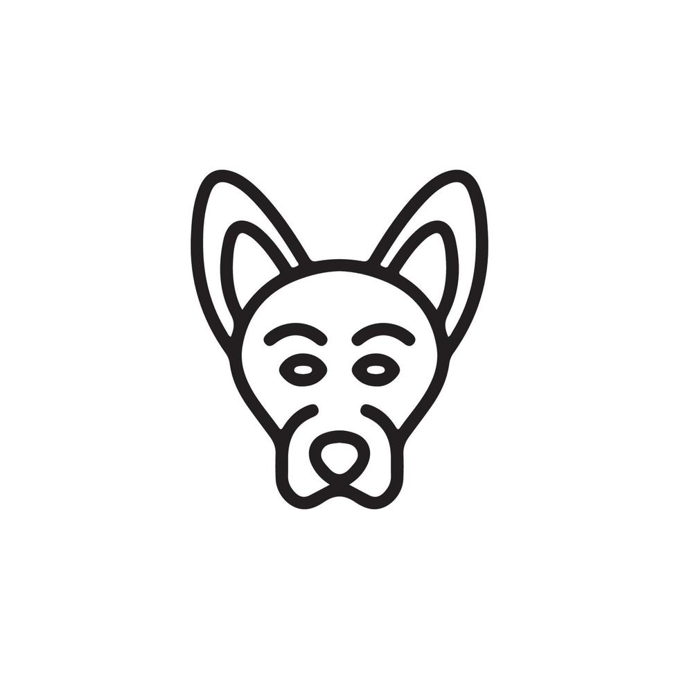Dog Icon EPS 10 vector