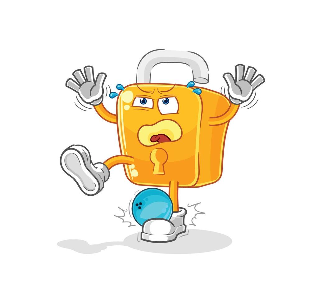 padlock character vector 10738156 Vector Art at Vecteezy