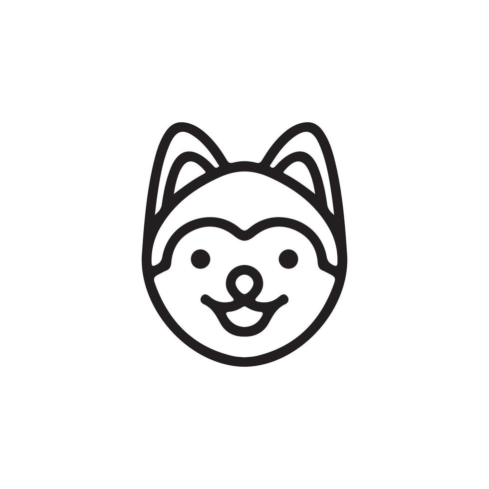 Dog Icon EPS 10 vector