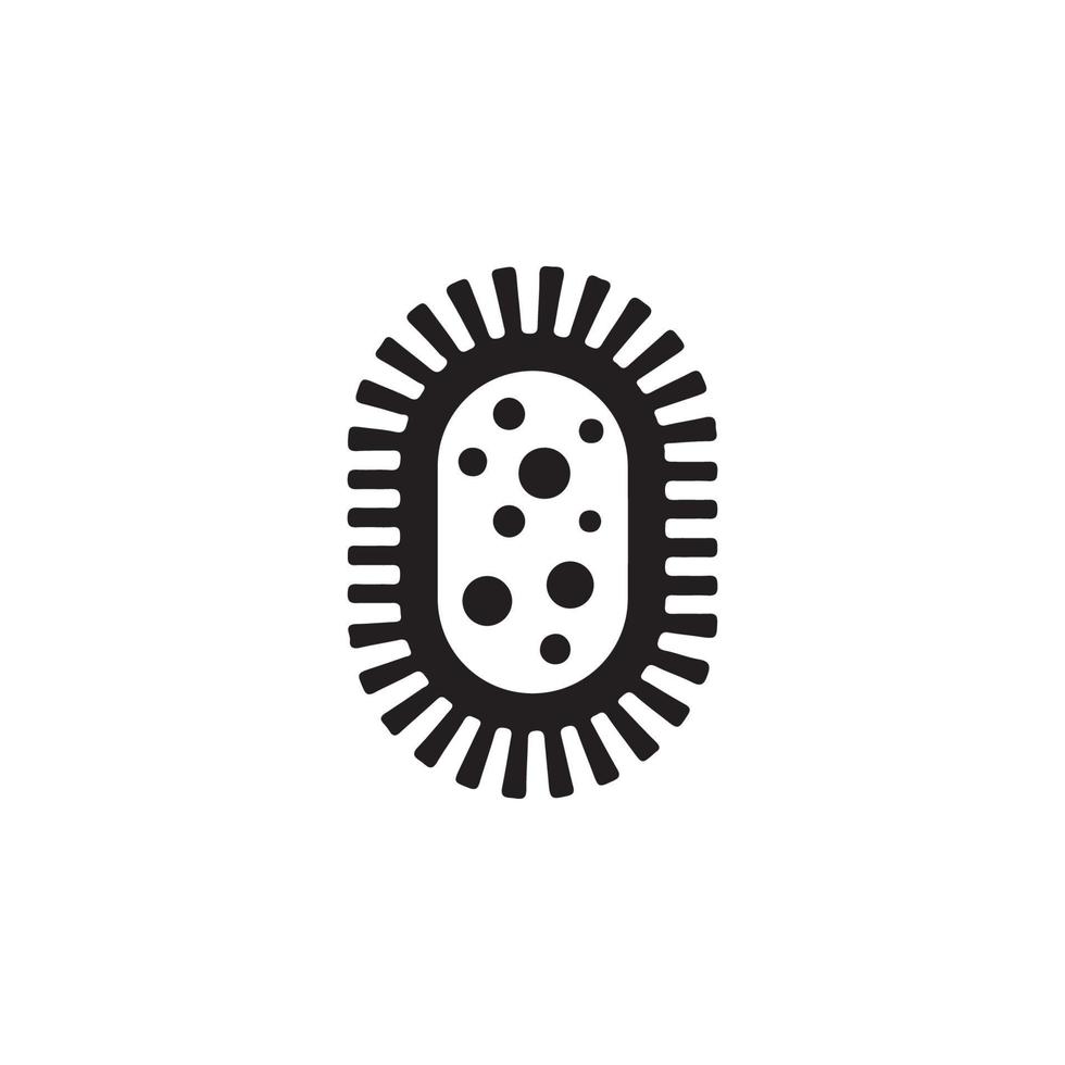 Microbe Icon EPS 10 vector