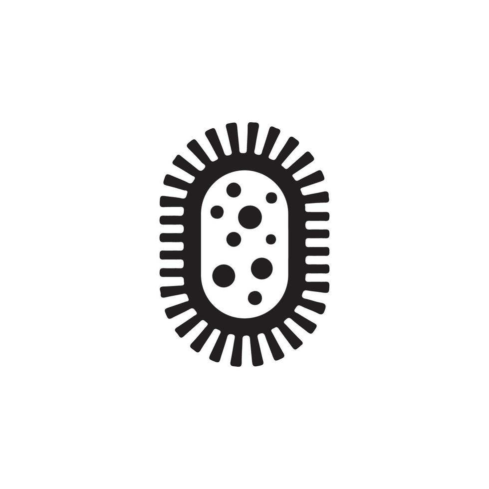 Microbe Icon EPS 10 vector