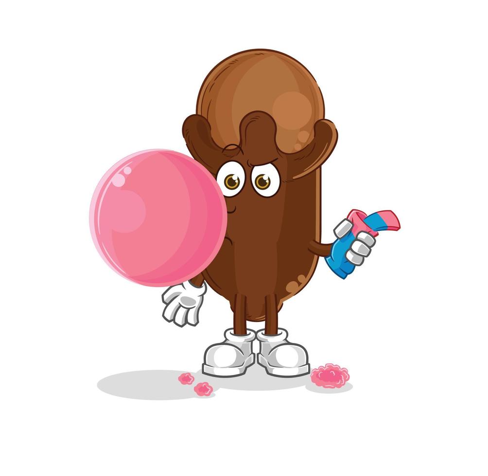 clove mascot character vector