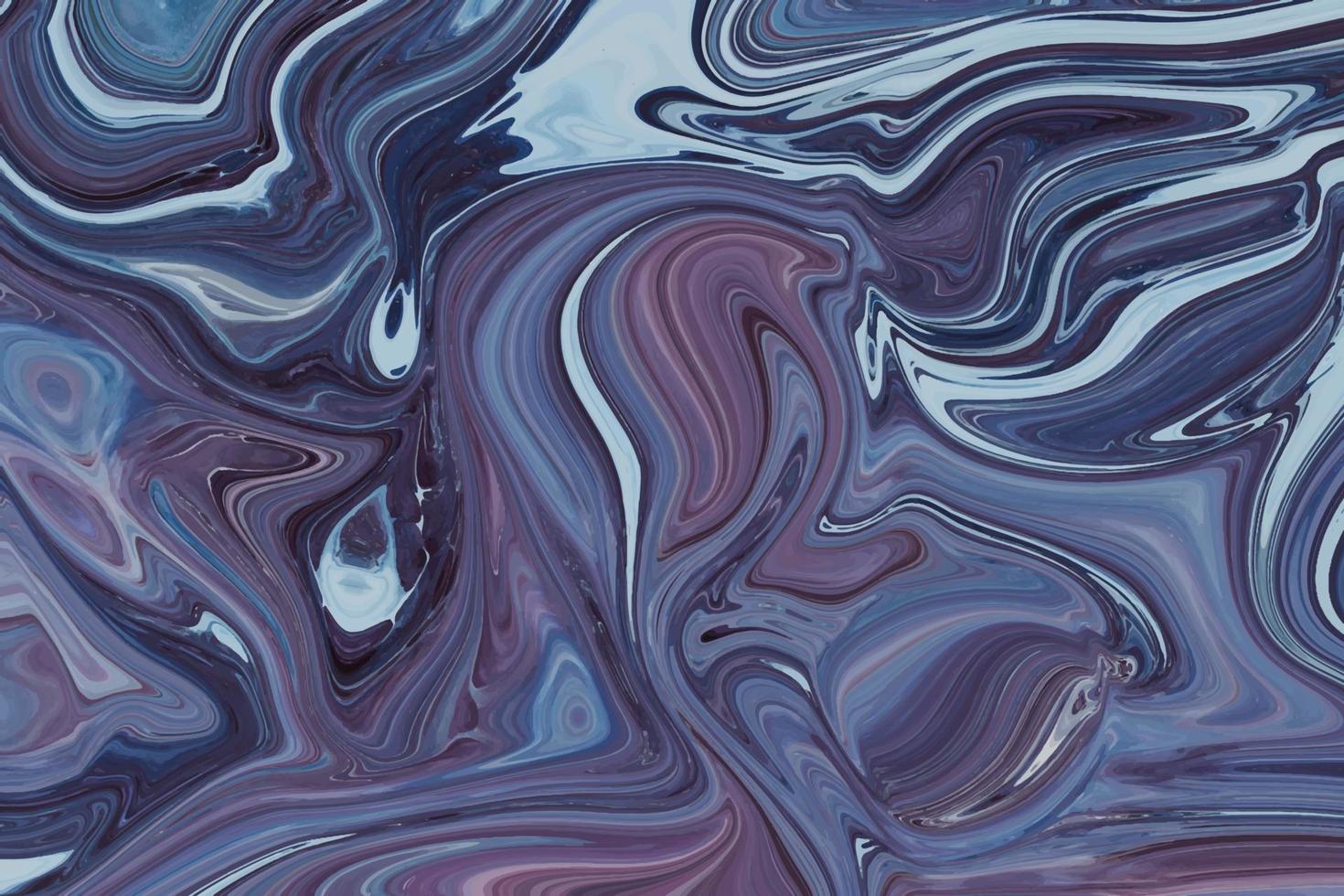 Abstract colorful marble fluid metalic modern and trendy background. vector
