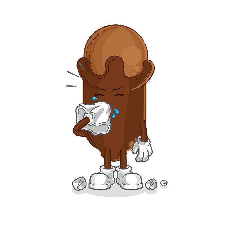clove mascot character vector