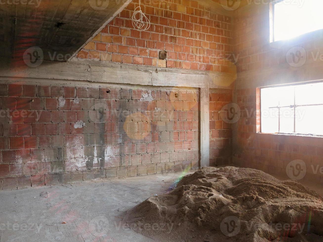 interior of construction site photo