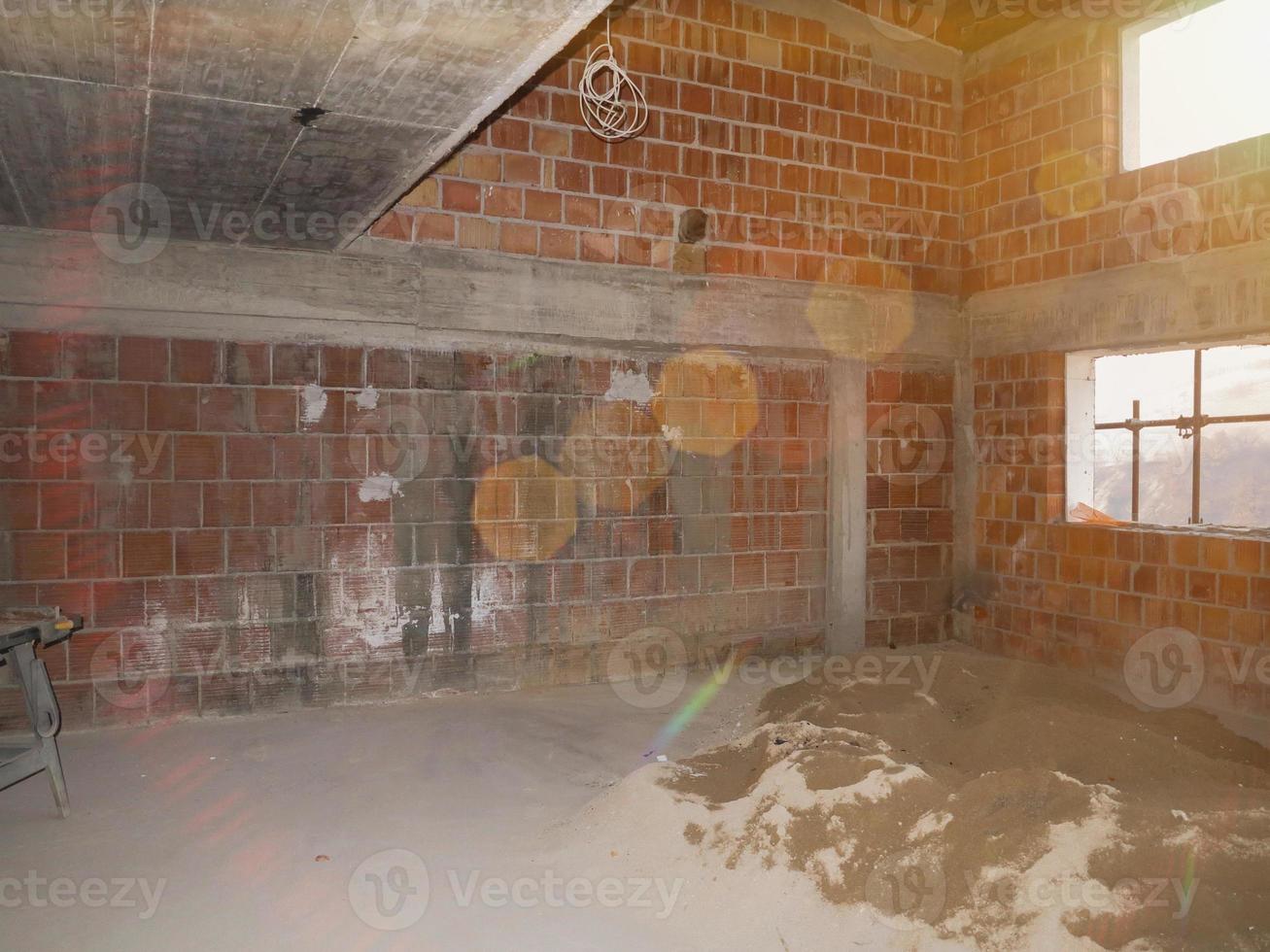 interior of construction site photo
